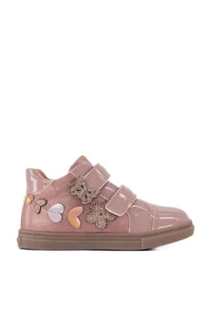 lak sneakers roze