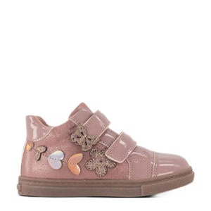 lak sneakers roze