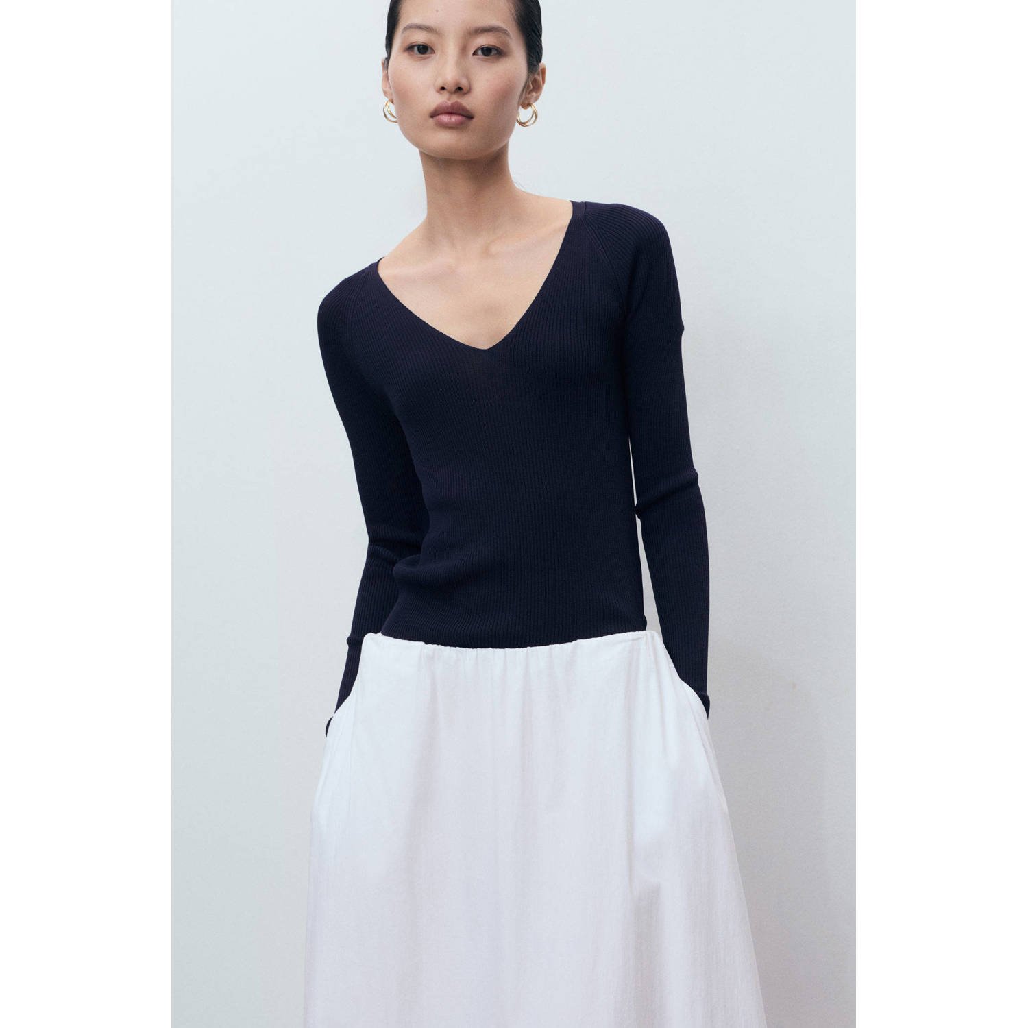 Mango top blauw