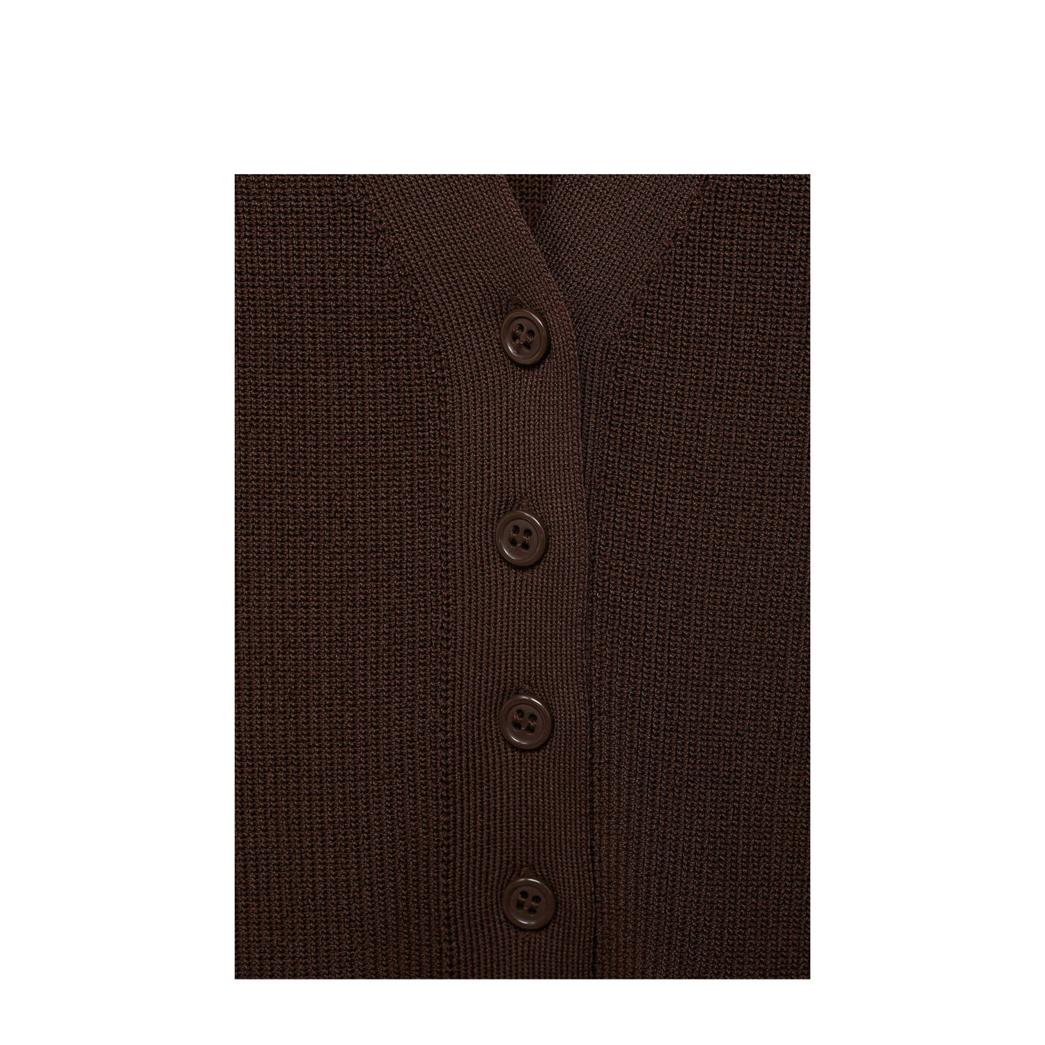 Mango gilet bruin