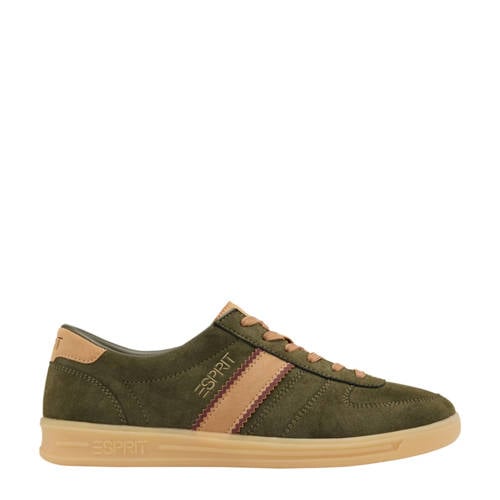 ESPRIT sneakers kaki afbeelding
