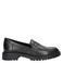 Tamaris chunky leren loafers zwart
