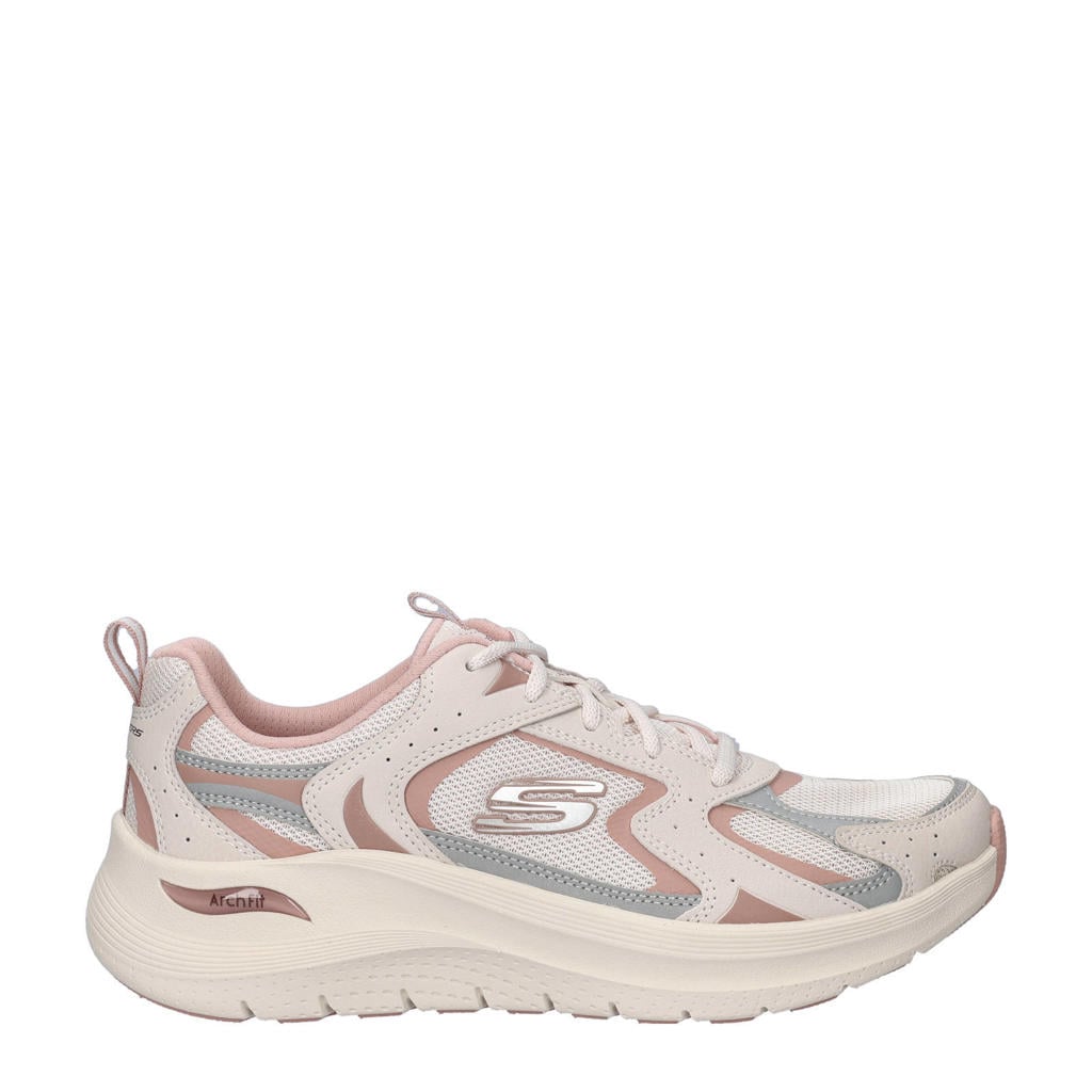 Skechers chunky sneakers lichtroze