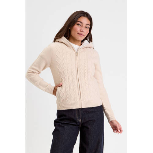 Cache Cache gebreid vest met kabels afbeelding