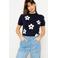 LOLALIZA top donkerblauw