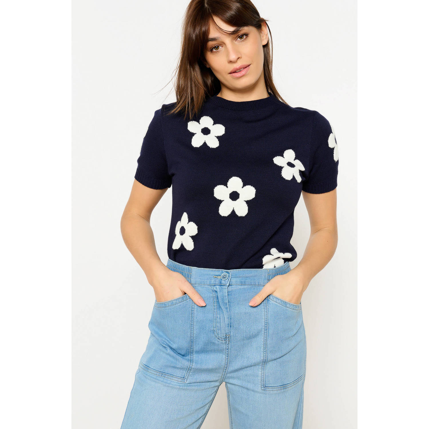 LOLALIZA top donkerblauw