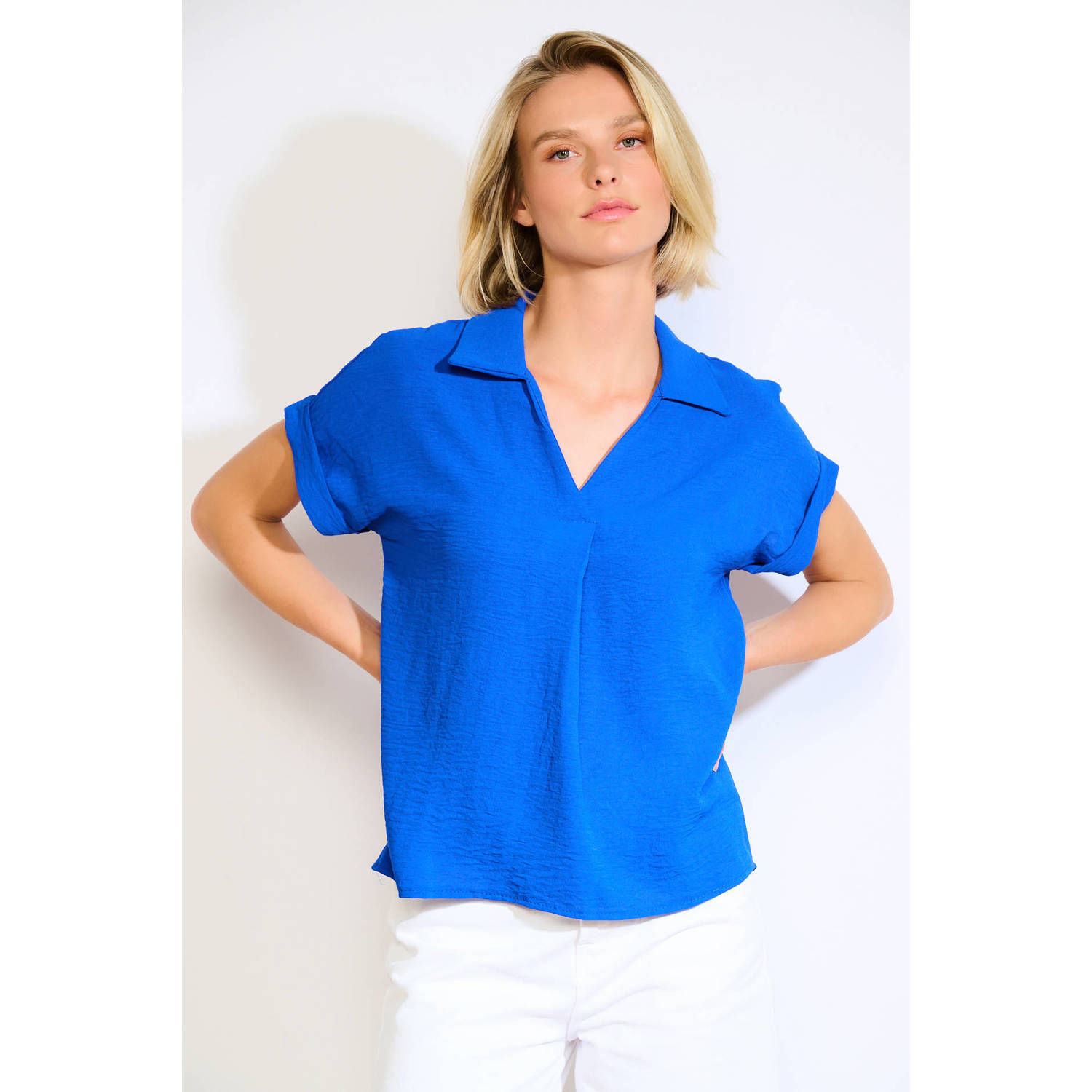 LOLALIZA blousetop blauw