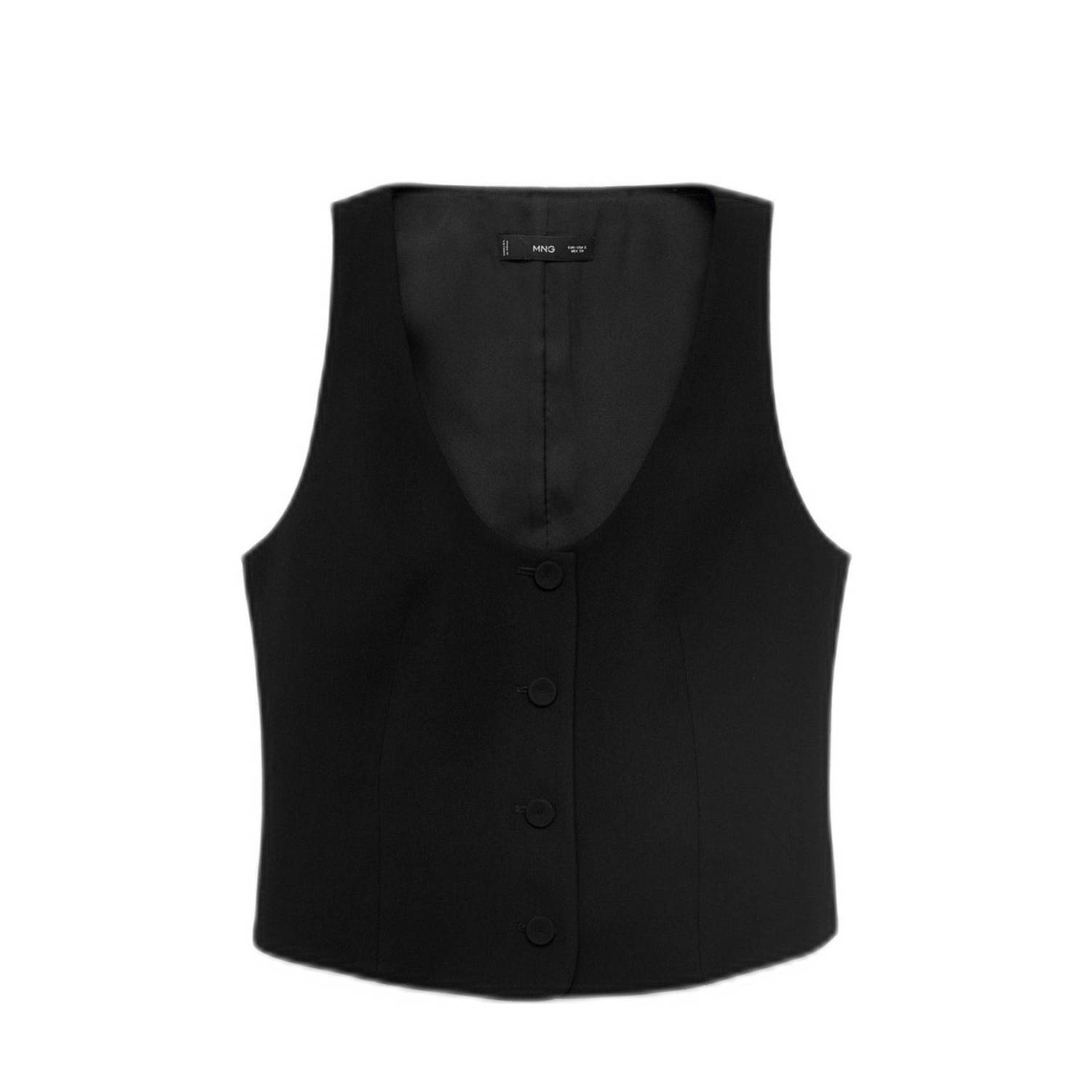 Mango gilet zwart