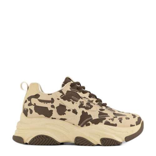 Oxmox chunky sneakers beige/bruin afbeelding
