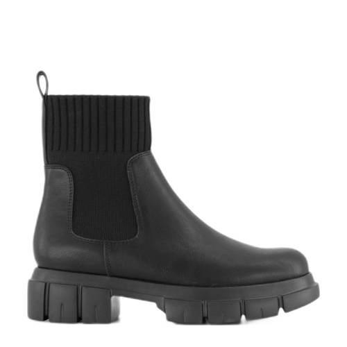 Graceland chunky chelsea boots zwart afbeelding