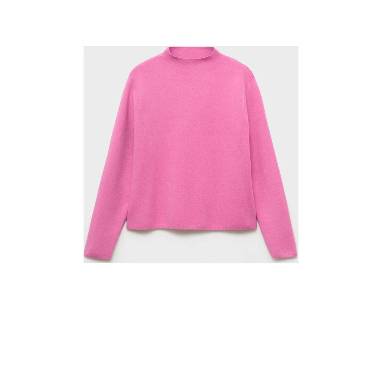 Mango sweater roze