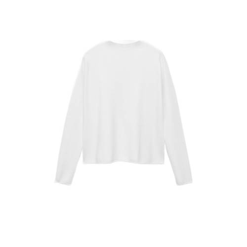 Mango sweater wit afbeelding