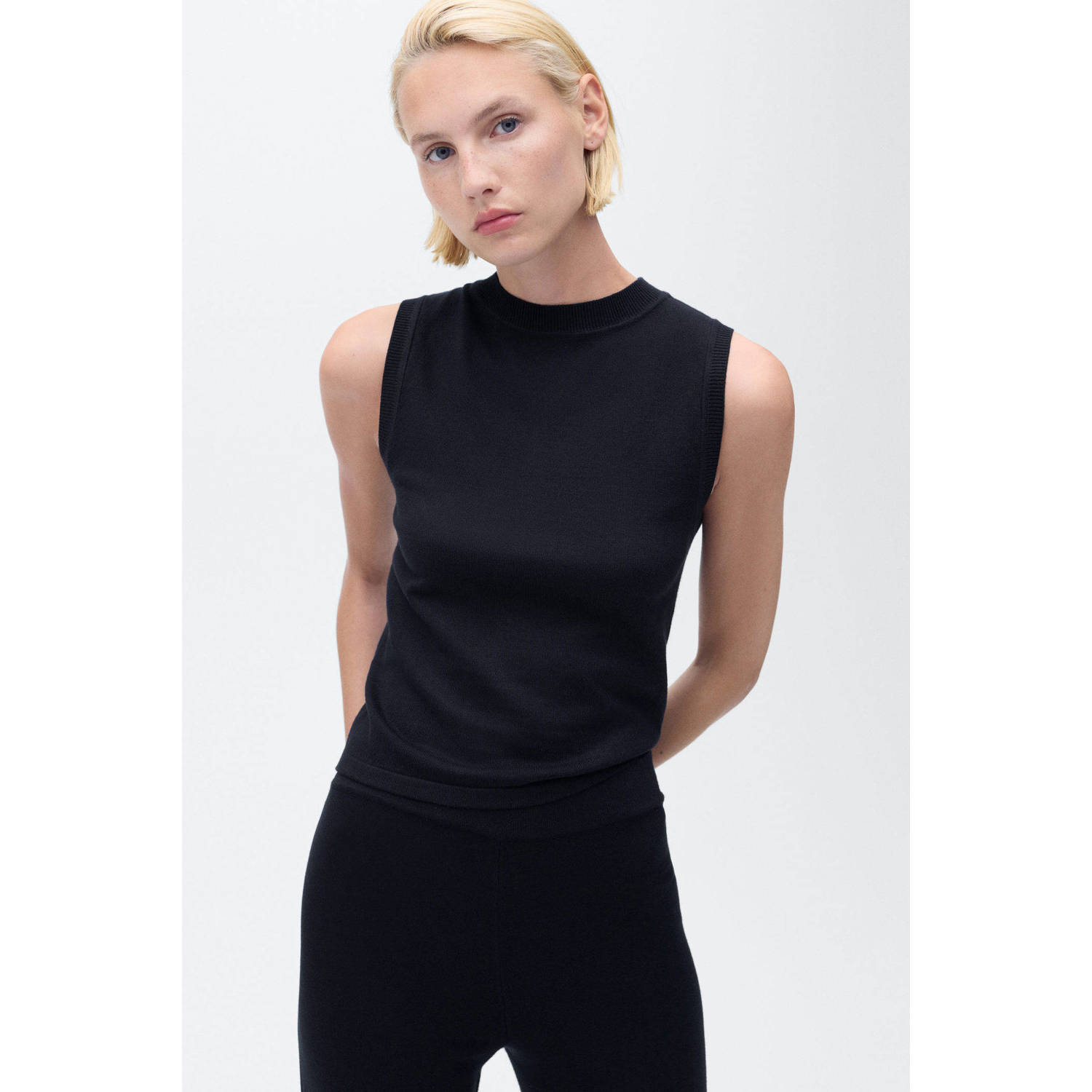 Mango top blauw