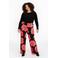YOEK regular waist broek rood