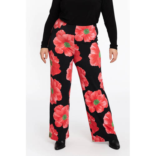 YOEK regular waist broek rood afbeelding