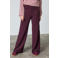 SisterS Point wide leg high waist palazzo broek donkerrood