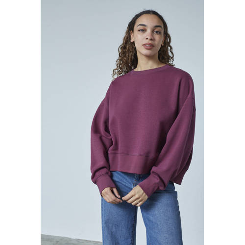 SisterS Point sweater donkerrood afbeelding