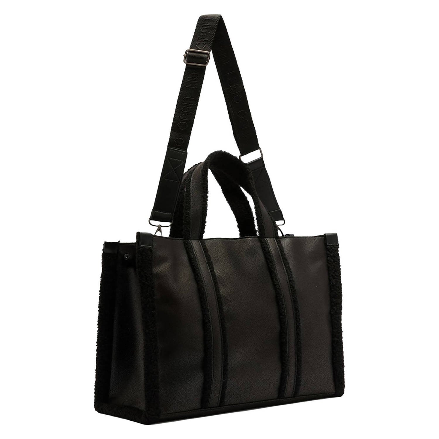 Liu Jo shopper Eco-Montone zwart