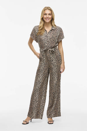 beige jumpsuit