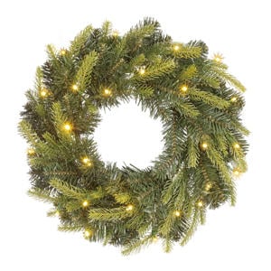 verlichte kerstkrans Grimshaw dual LED (⌀45cm)