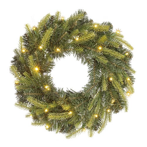 Black Box verlichte kerstkrans Grimshaw dual LED (⌀45cm) afbeelding