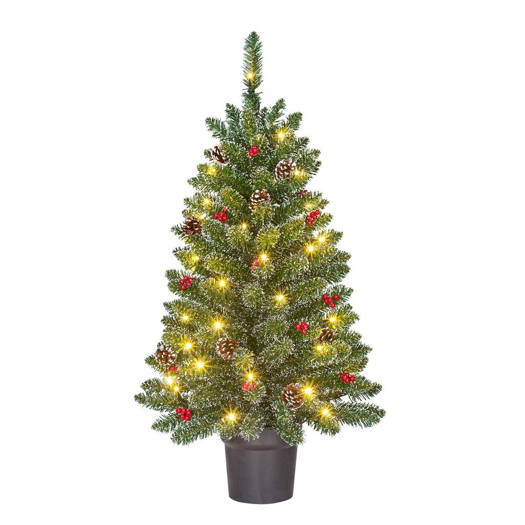 Black Box verlichte decoratieboom Creston LED (h90xd50 cm)