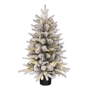 verlichte decoratieboom Grimshaw dual LED (h90xd61 cm)