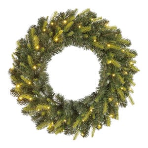 verlichte kerstkrans Grimshaw dual LED (⌀60cm)