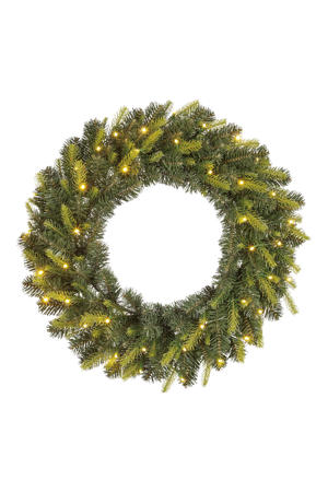 verlichte kerstkrans Grimshaw dual LED (⌀60cm)