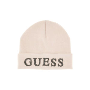 muts met logo beige