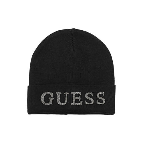 GUESS muts met logo zwart afbeelding