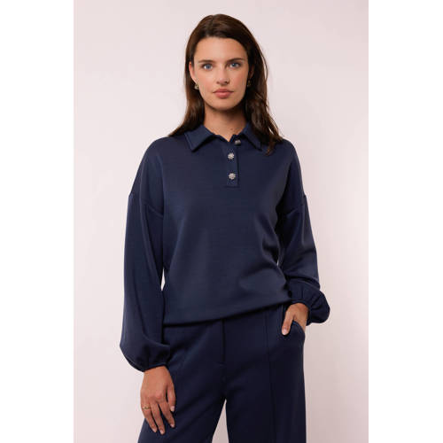 G-maxx pullover donkerblauw afbeelding