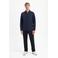No Excess jersey casual overhemd donkerblauw
