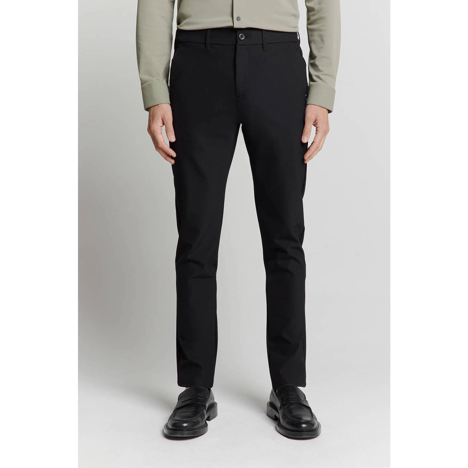 No Excess regular chino zwart