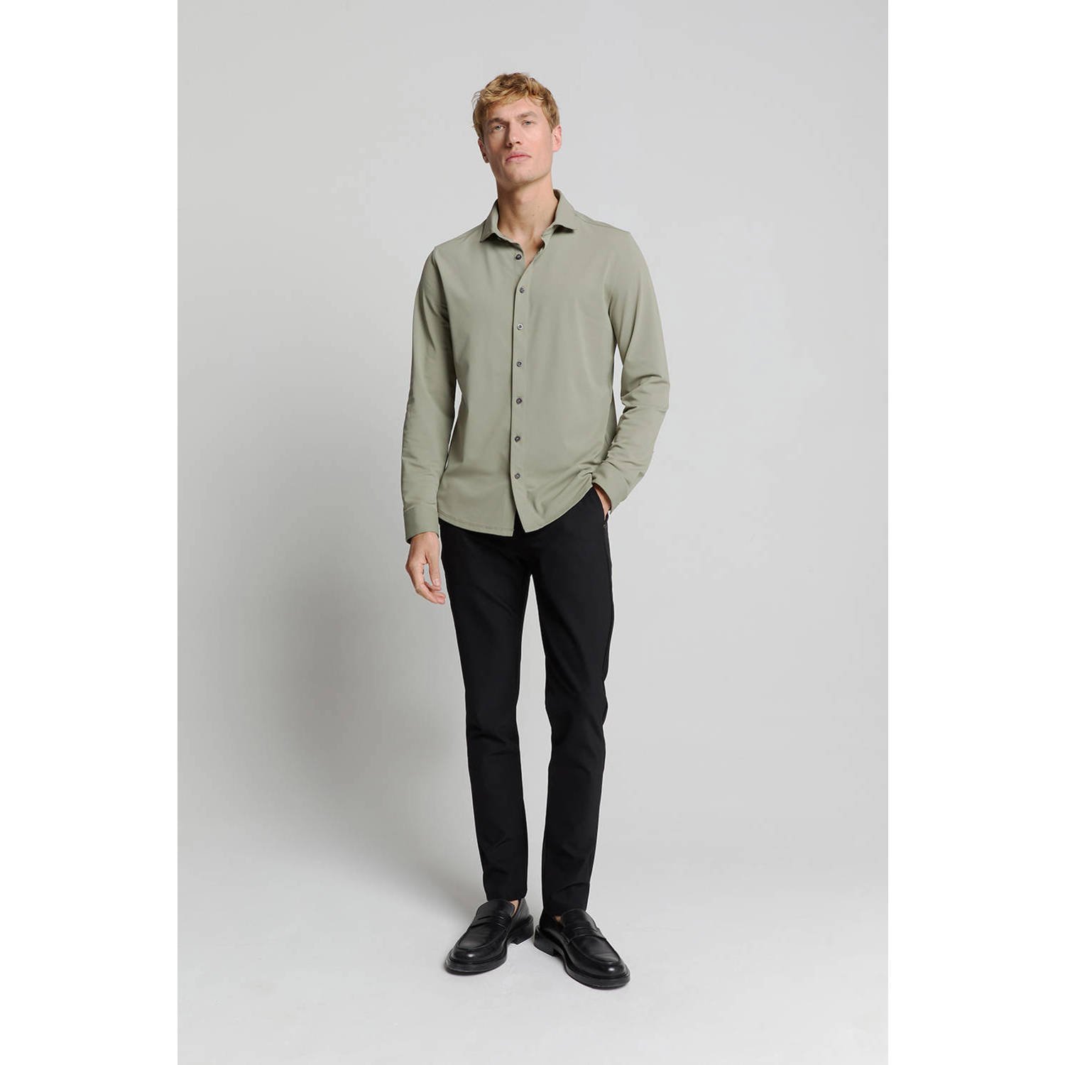 No Excess regular chino zwart