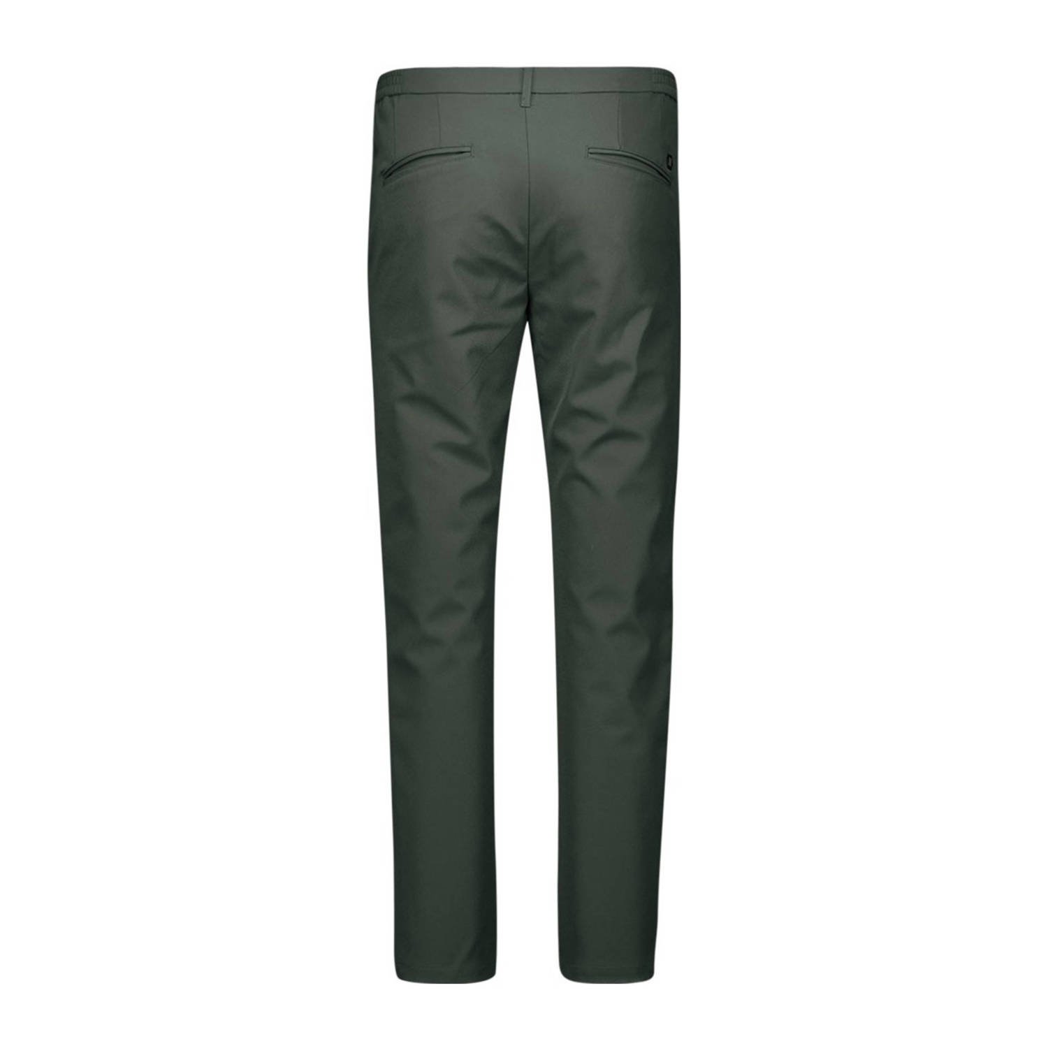 No Excess regular chino grijsgroen
