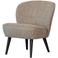 WOOOD WOOOD Fauteuil Sara - Polyester - Naturel - 71x59x70