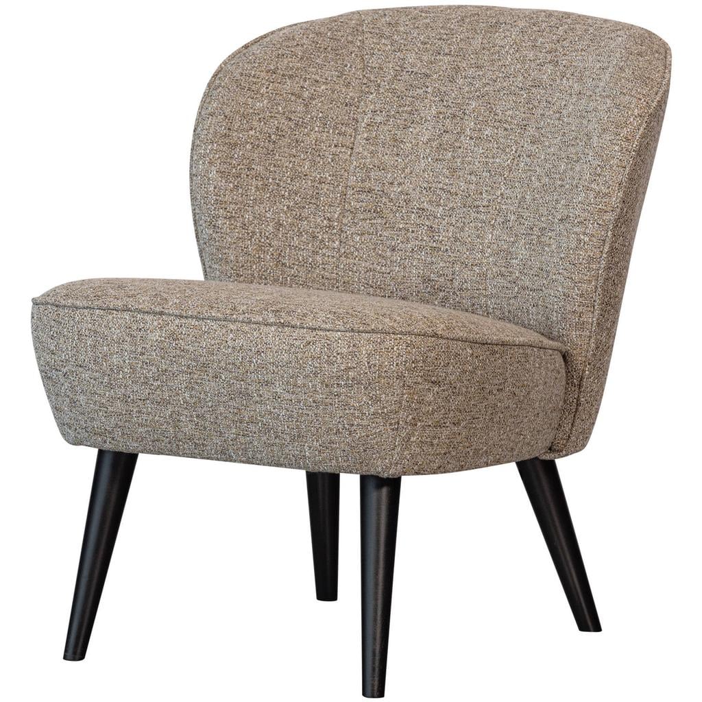 WOOOD WOOOD Sara Fauteuil - Velvet - Oud Roze - 59x71x70