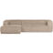 WOOOD hoekbank Bean hoek links - taupe