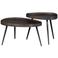 WOOOD WOOOD Crude Bijzettafels - Zink - Antique Bronze - 39x71x52