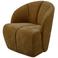 WOOOD WOOOD Mojo Draaifauteuil - Ribstof - Ecru - 75x68x77
