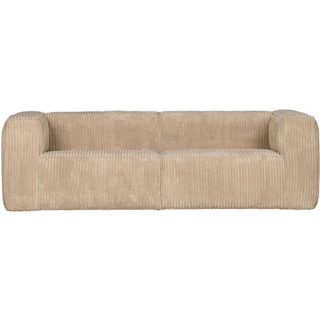 WOOOD WOOOD Bean 3,5-Zits Bank - Melange - Naturel - 73x242x96