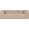 WOOOD WOOOD Bean 3,5-Zits Bank - Melange - Naturel - 73x242x96
