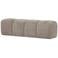 WOOOD WOOOD Mojo Eetbankje 164 cm Mojo - Bouclé - Beige Melange - 49x164x45