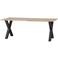 WOOOD WOOOD Tablo Tafel met U-poot - Eiken - 75x200x90