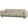WOOOD Statement 3-Zits Bank 230 cm - Chenille - Velvet Taupe