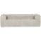 WOOOD Bean 3,5-Zits Bank - Ribstof - Naturel - 73x242x96
