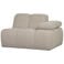 WOOOD WOOOD Mojo 1-Zits Bank Met Arm Rechts - Bouclé - Beige - 74x120x97