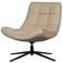 WOOOD WOOOD Maudi Draaifauteuil - Polyester - Naturel - 84x74x86