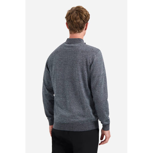 No Excess pullover fijn gebreid blauw afbeelding